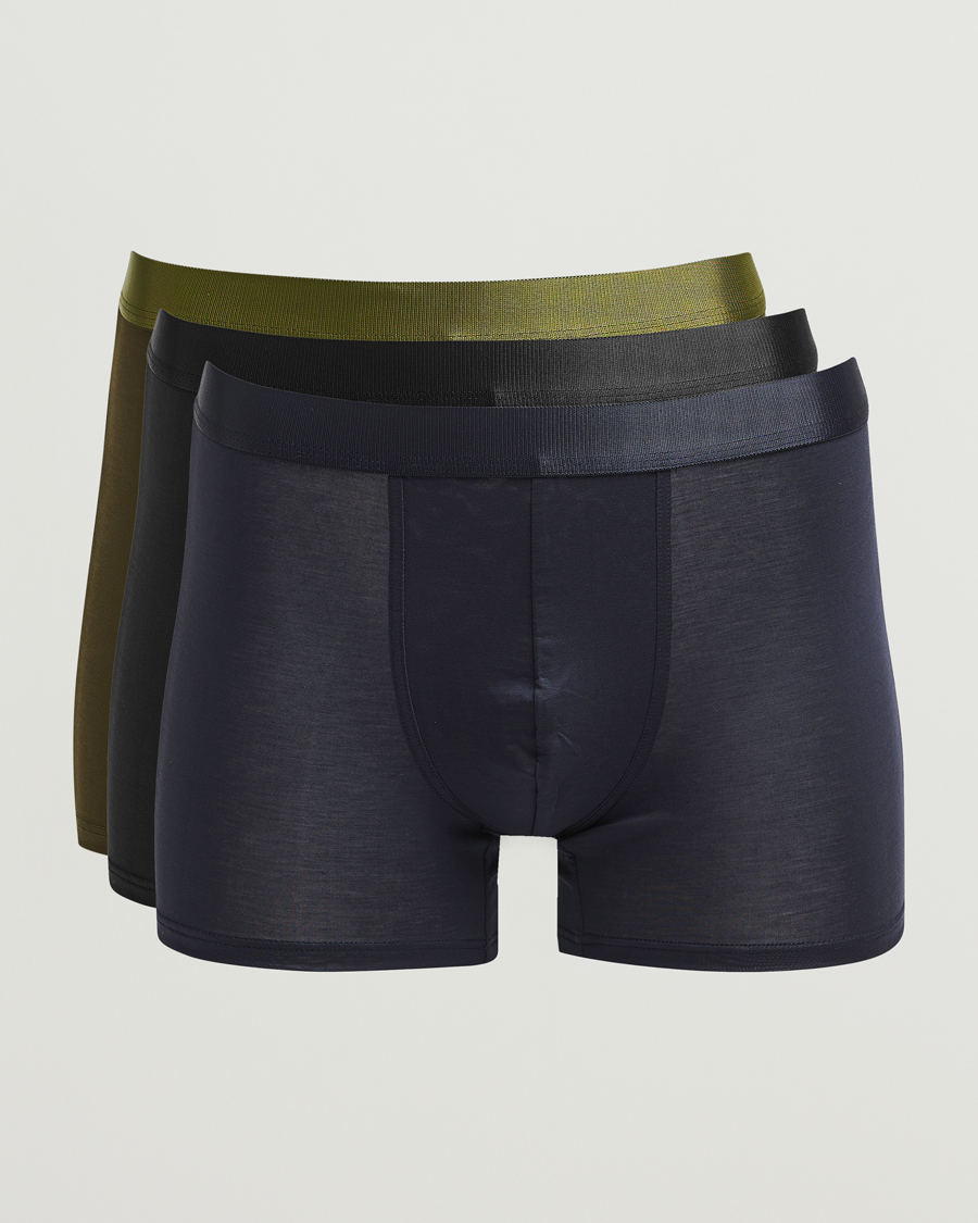 Mies | Alusvaatteet | CDLP | 3-Pack Boxer Briefs Black/Navy/Olive