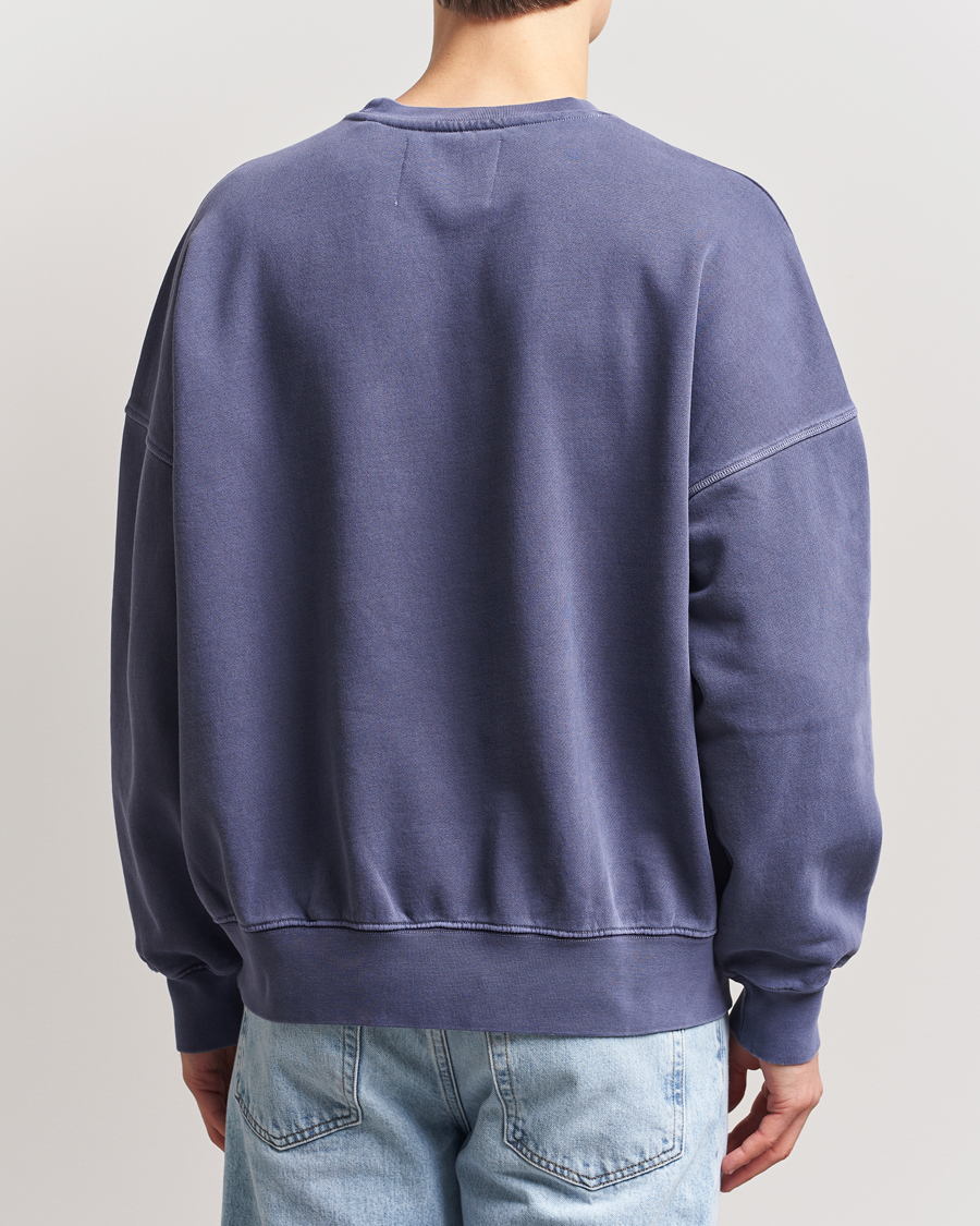 Mies | Puserot | GANT 240 Mulberry Street | Graphic Crew Neck Sweatshirt Dusty Blue Sea