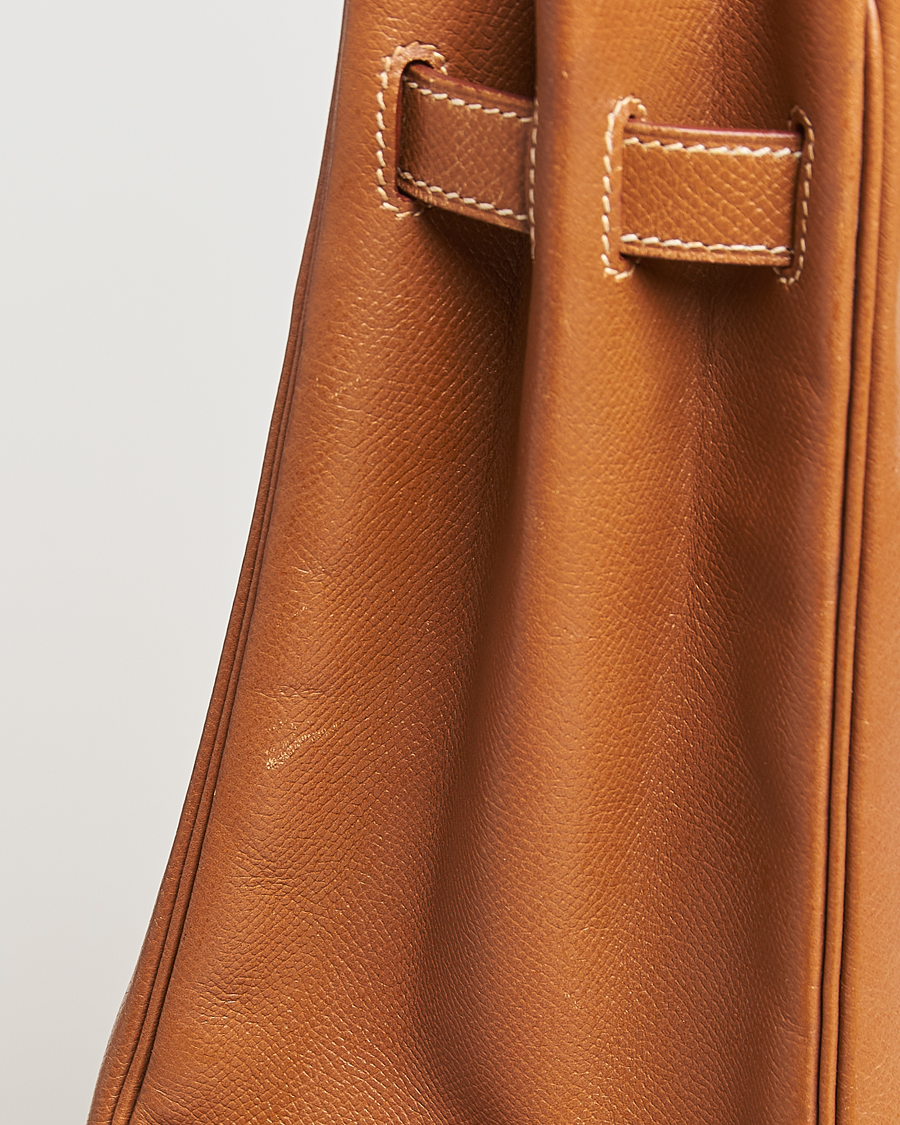 Mies | Hermès Pre-Owned Kelly 35 Courchevel Handbag Gold | Hermès Pre-Owned | Kelly 35 Courchevel Handbag Gold