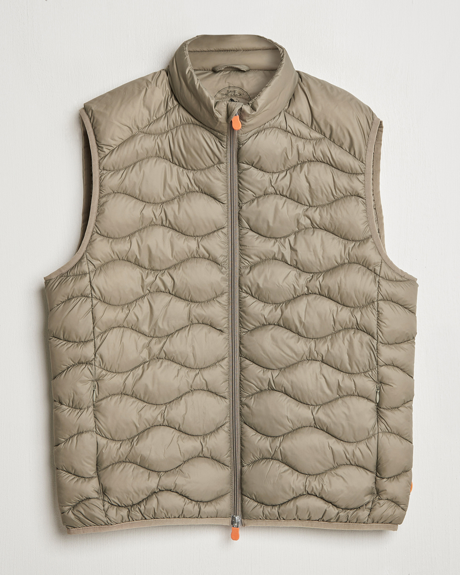 Mies | Takit | Save The Duck | Tide Lightweight Padded Vest Elephant Grey