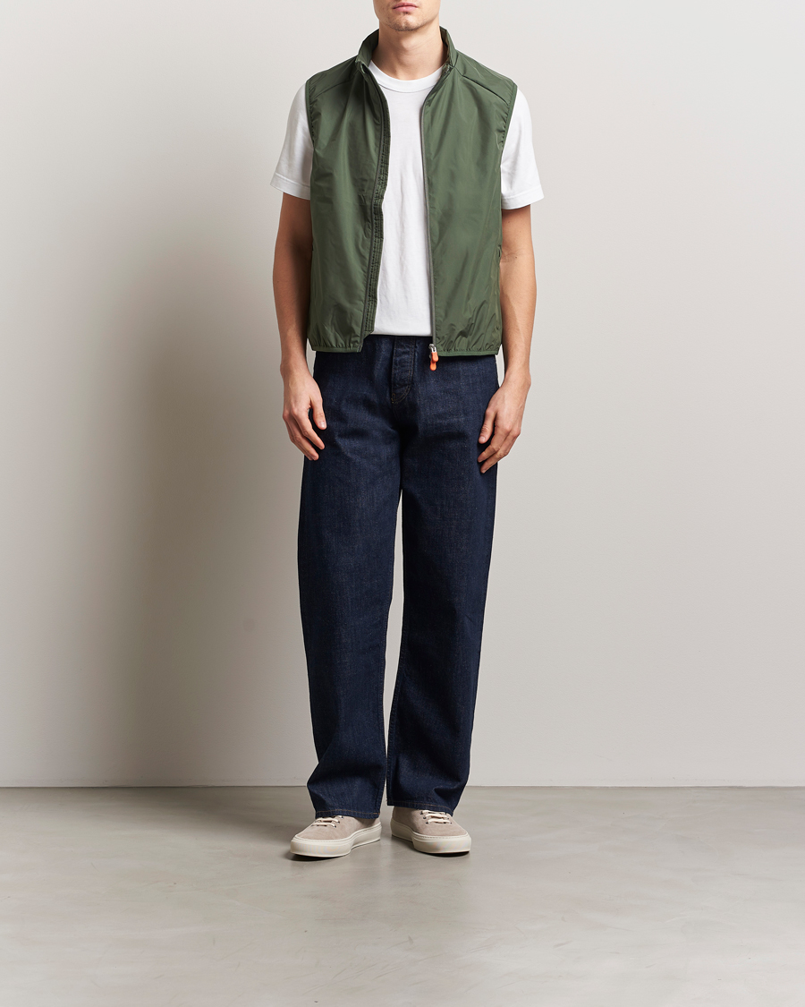 Mies | Takit | Save The Duck | Mars Wind/Water Resistant Vest Thyme Green
