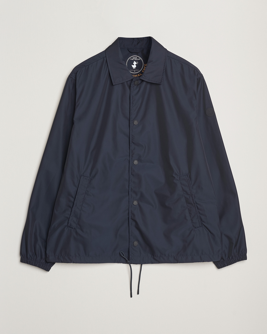 Mies | Takit | Save The Duck | Prince Wind/Water Resistant Coach Jacket Blue Black
