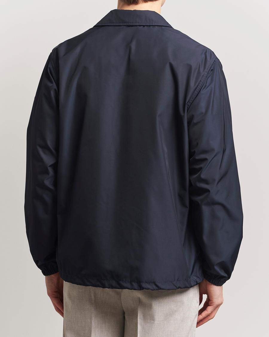 Mies | Takit | Save The Duck | Prince Wind/Water Resistant Coach Jacket Blue Black