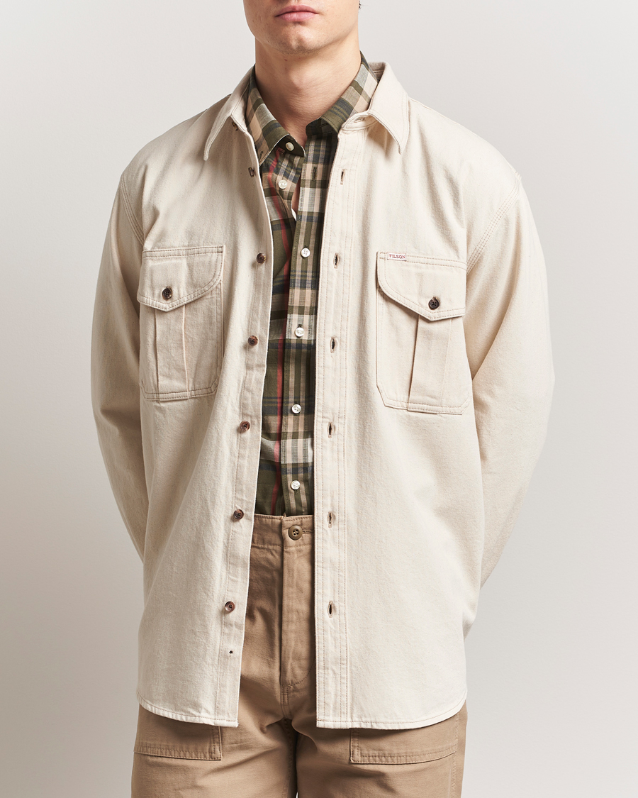 Mies | Kauluspaidat | Filson | Denim Guide Shirt Natural Seed