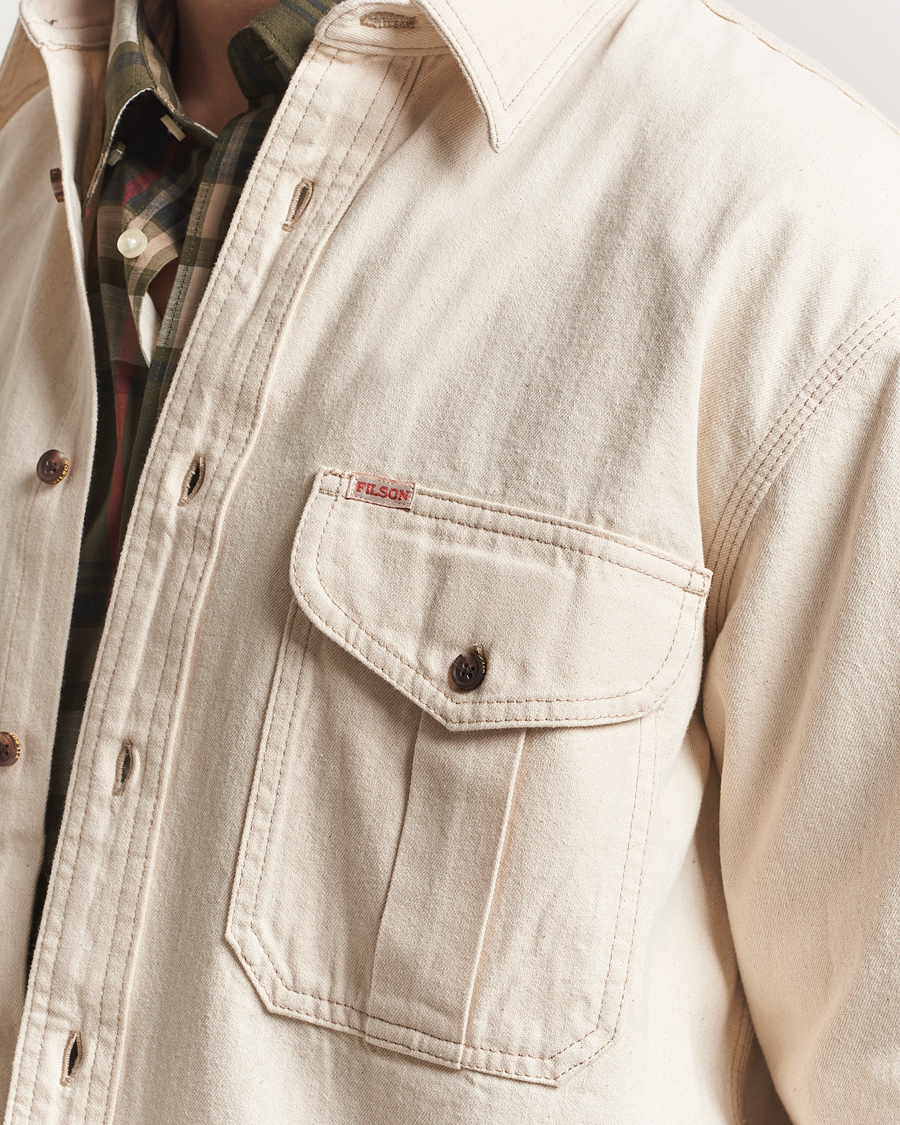 Mies | Kauluspaidat | Filson | Denim Guide Shirt Natural Seed