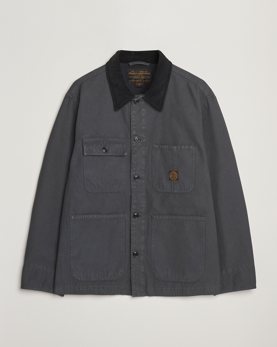 Mies | Takit | Filson | Chore Coat Faded Black