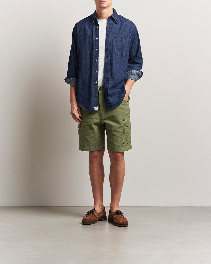 Mies | Shortsit | Filson | Field Cargo Shorts Washed Green