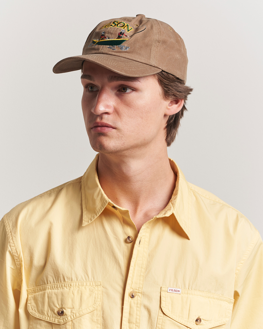Mies | Filson Low Profile Logger Cap Pecan | Filson | Low Profile Logger Cap Pecan