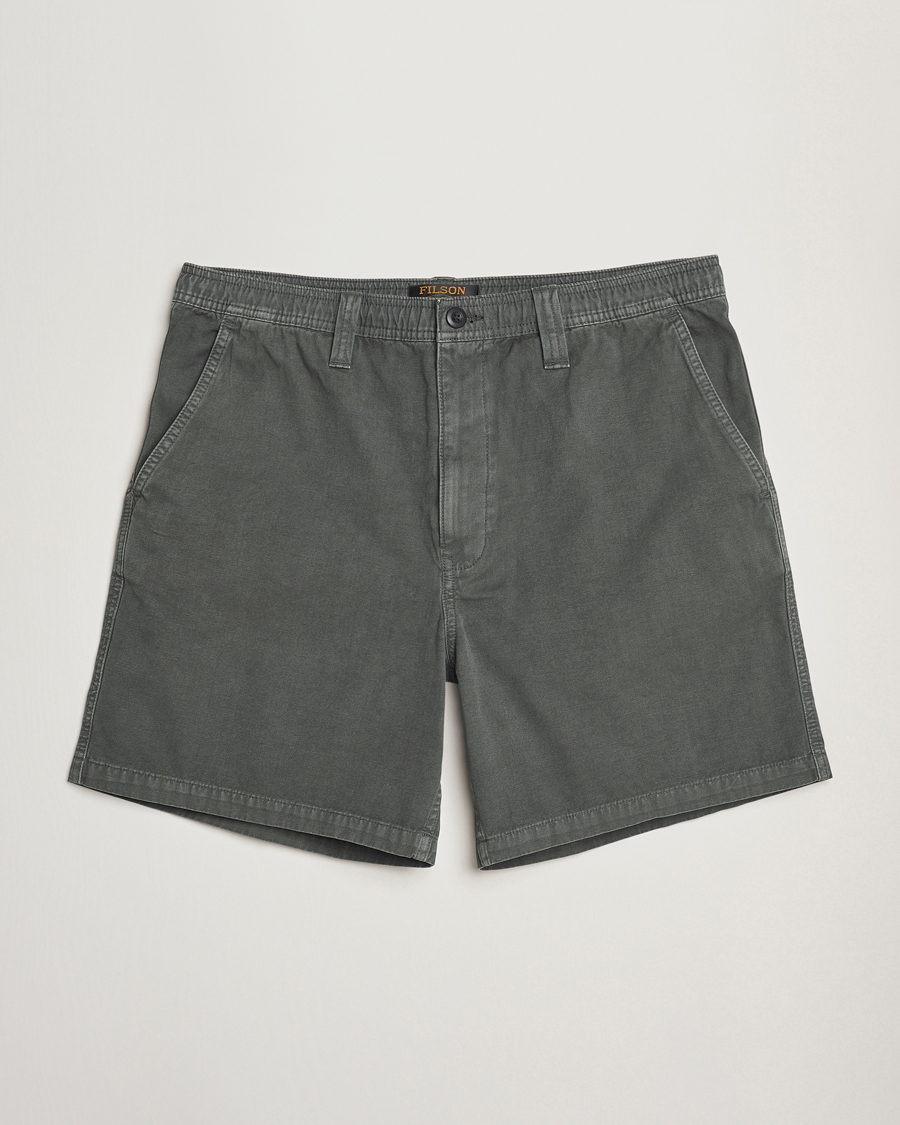 Mies | Filson Oakville Canvas Shorts Gravel | Filson | Oakville Canvas Shorts Gravel