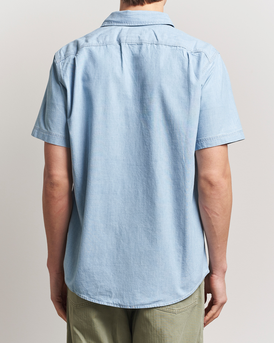 Mies | Kauluspaidat | Filson | Short Sleeve Chambray Shirt Light Indigo
