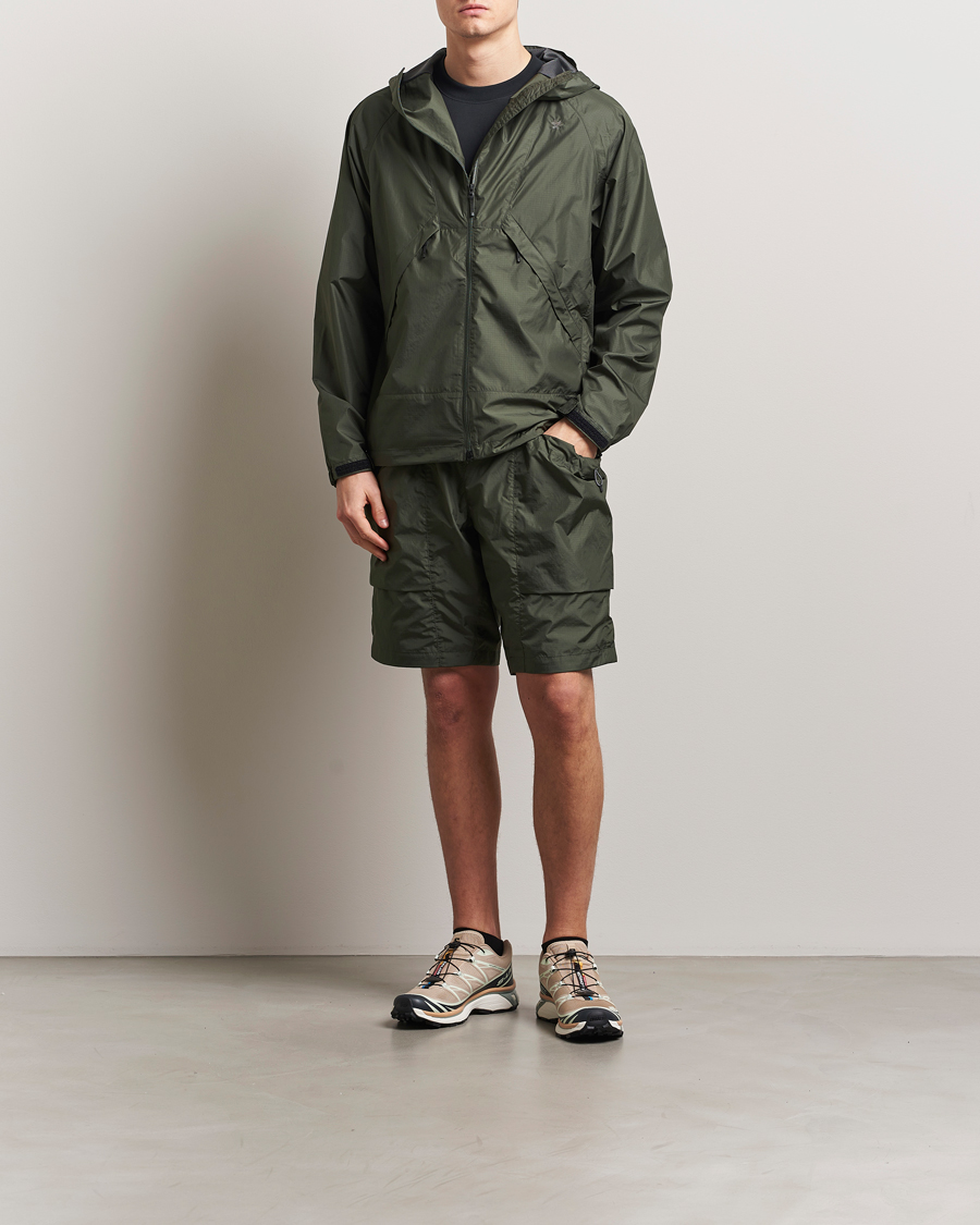 Mies | Shortsit | Goldwin | Rip-Stop Cargo Shorts Dark Olive