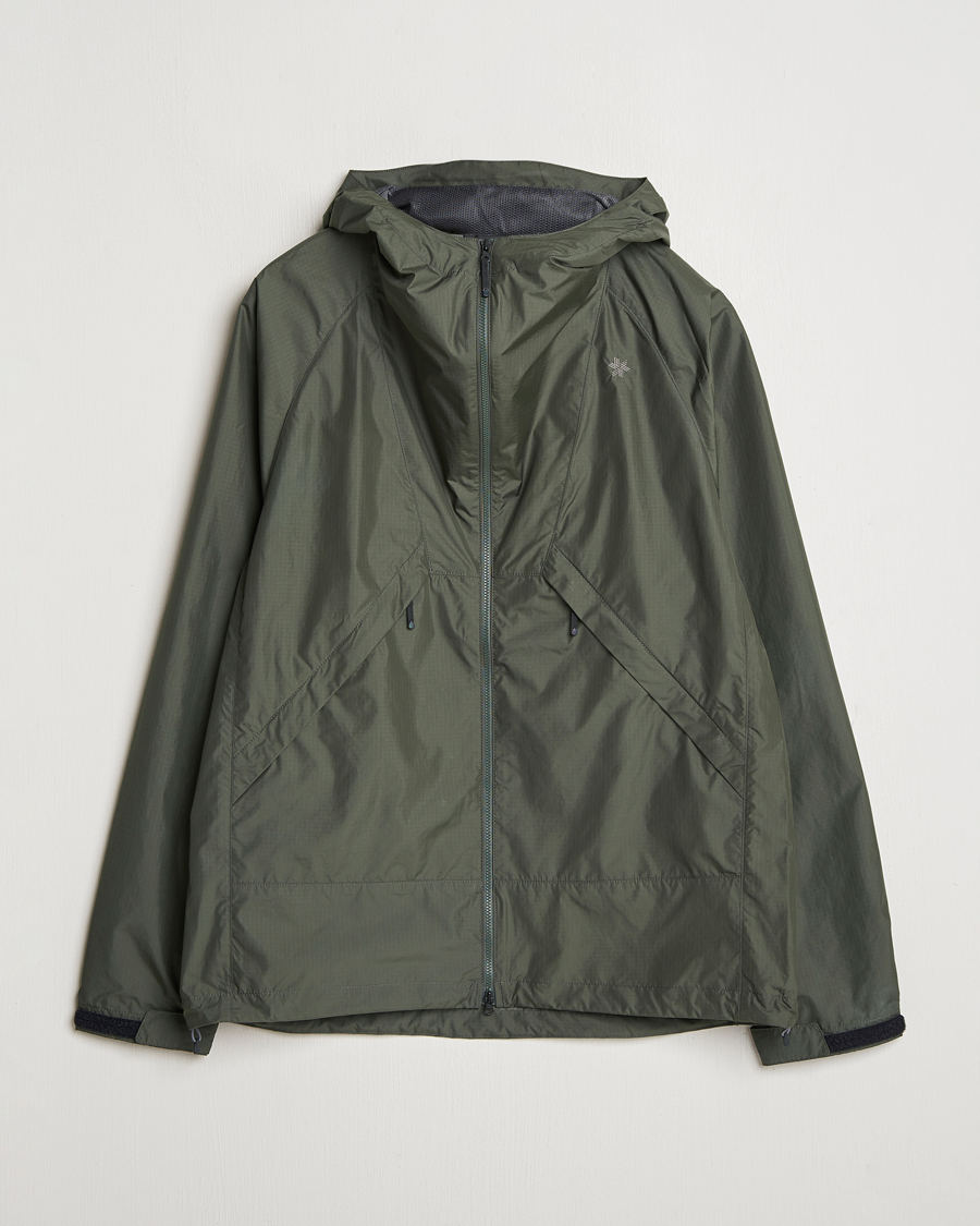Mies | Takit | Goldwin | Rip-Stop Hooded Jacket Dark Olive