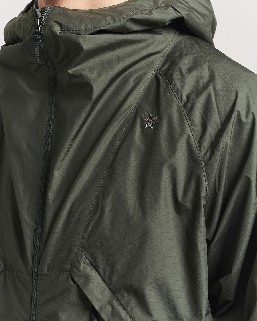 Mies | Takit | Goldwin | Rip-Stop Hooded Jacket Dark Olive