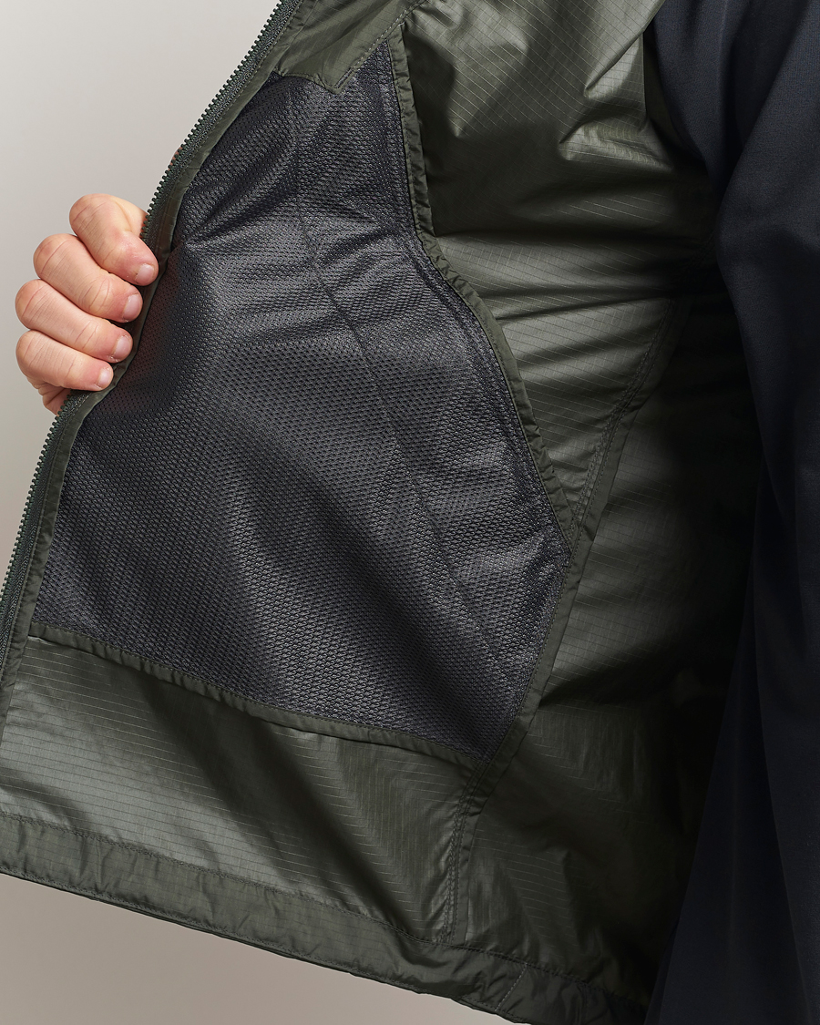 Mies | Takit | Goldwin | Rip-Stop Hooded Jacket Dark Olive