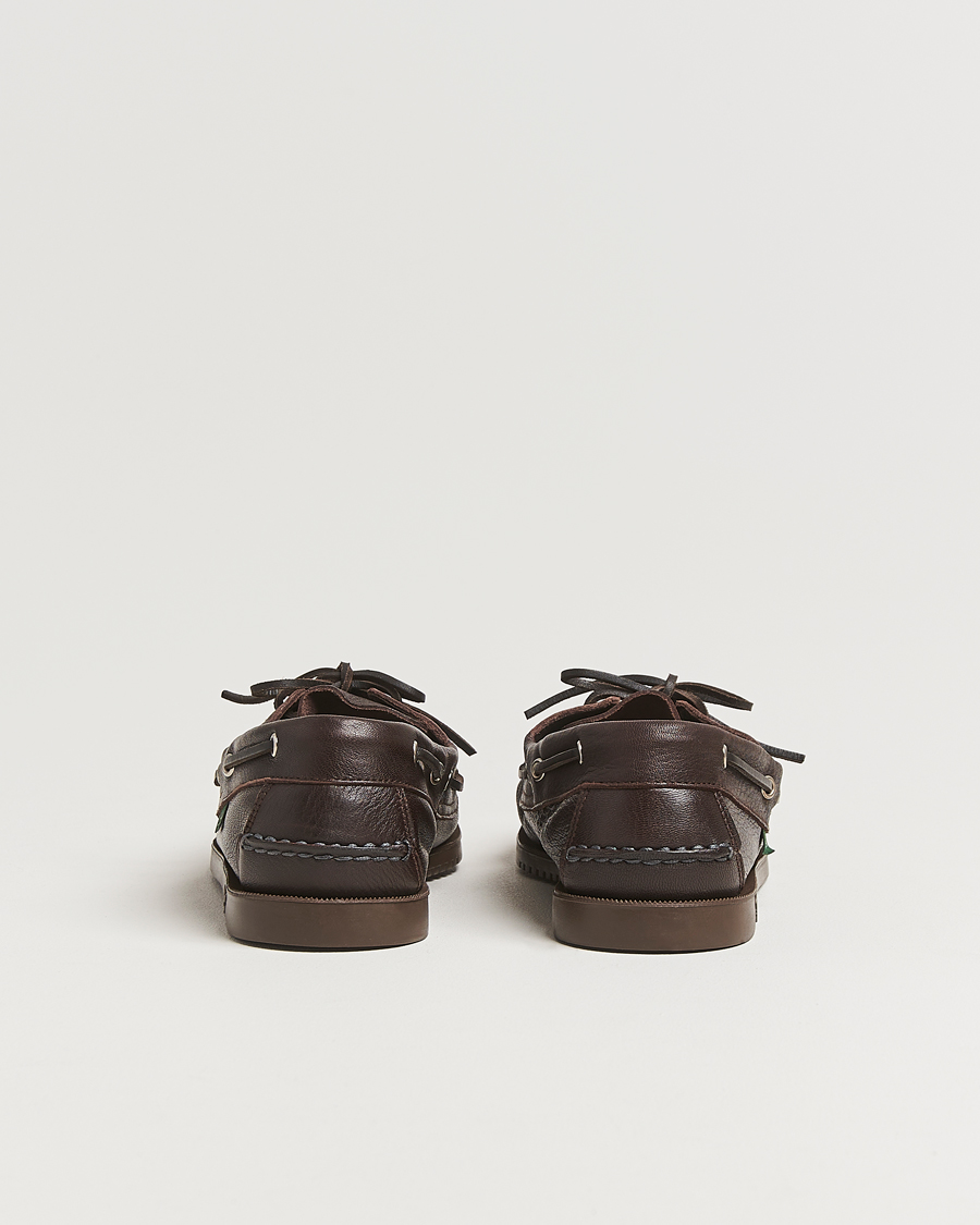 Mies | Paraboot Barth Boat Shoe Marron Deerskin | Paraboot | Barth Boat Shoe Marron Deerskin