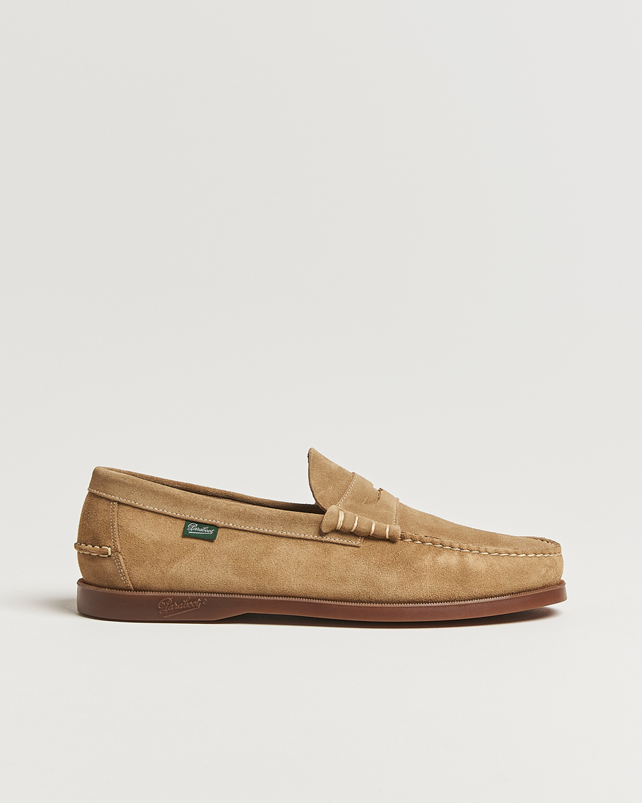 Mies | Loaferit | Paraboot | Coraux Moccasin Sand Suede