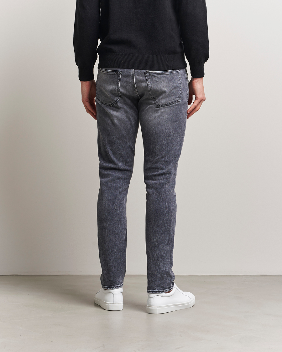 Mies | Farkut | Tiger of Sweden | Pistolero Stretch Cotton Jeans Washed Black