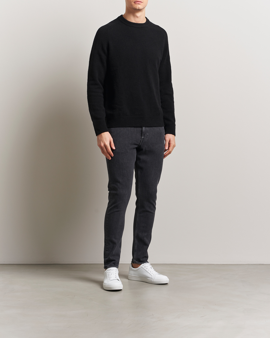 Mies | Farkut | Tiger of Sweden | Evolve Stretch Cotton Jeans Washed Black