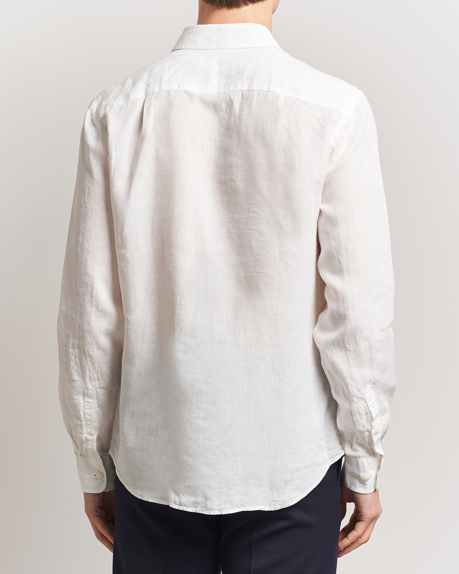 Mies | Kauluspaidat | Tiger of Sweden | Spenser Linen Shirt Off White