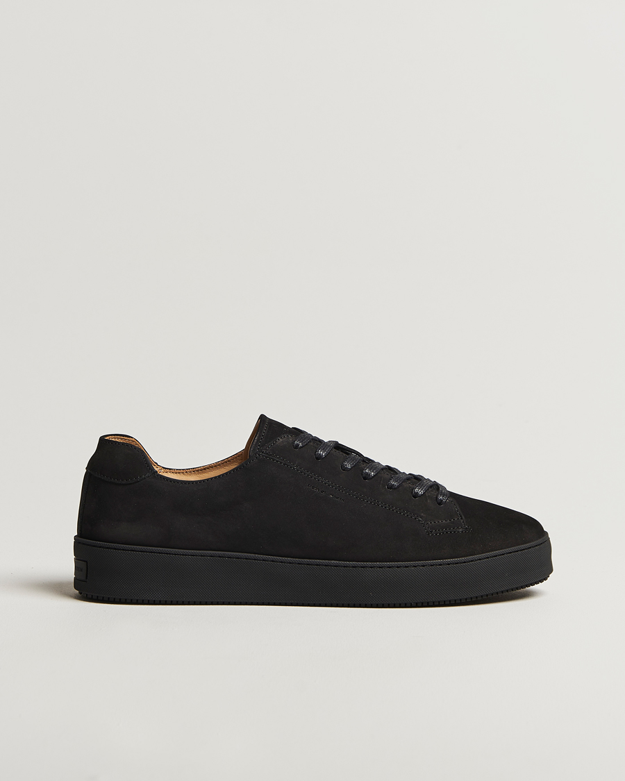 Mies | Tiger of Sweden Salas Suede Sneaker Black | Tiger of Sweden | Salas Suede Sneaker Black