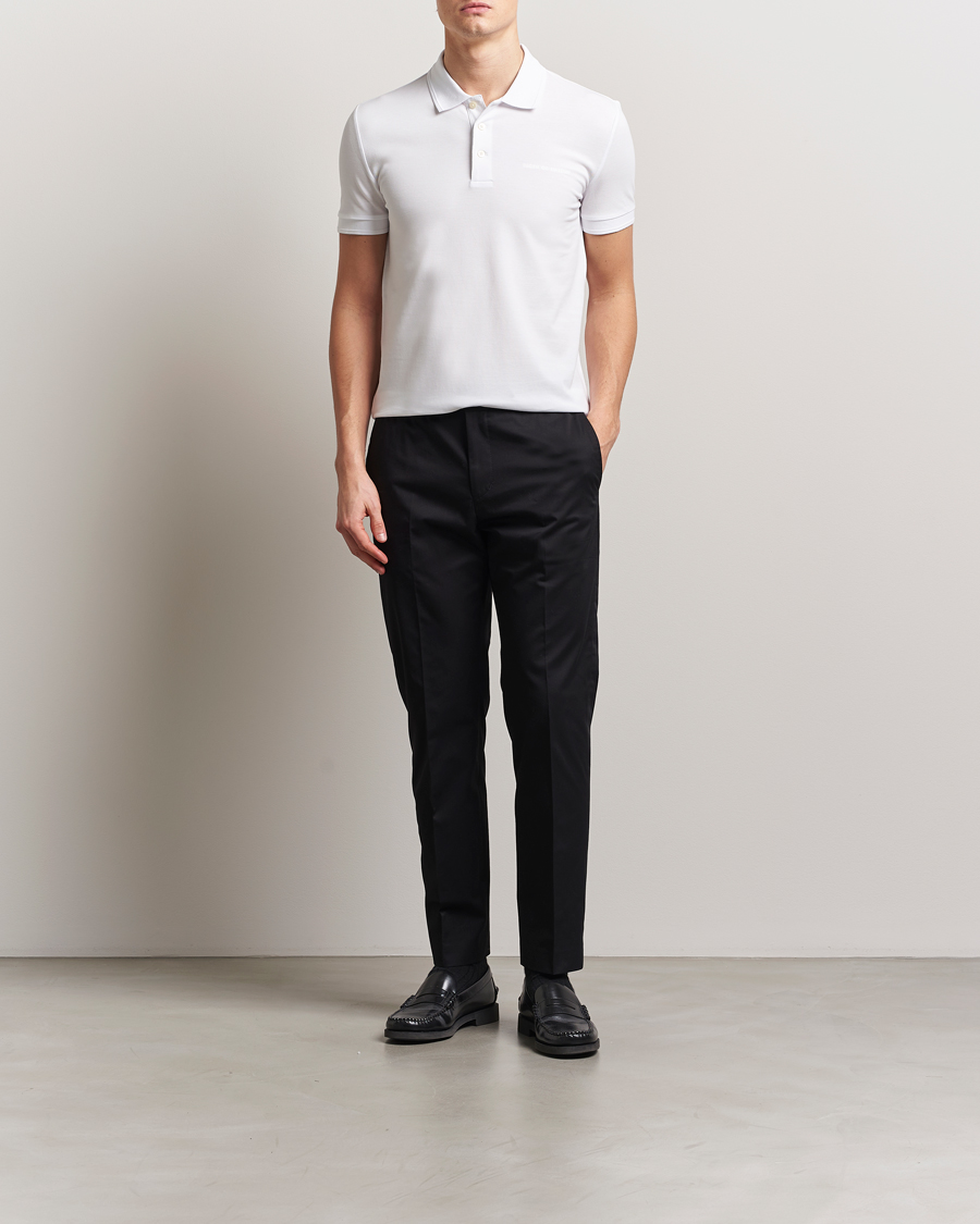 Mies | Pikeet | Tiger of Sweden | Darios Polo Pure White