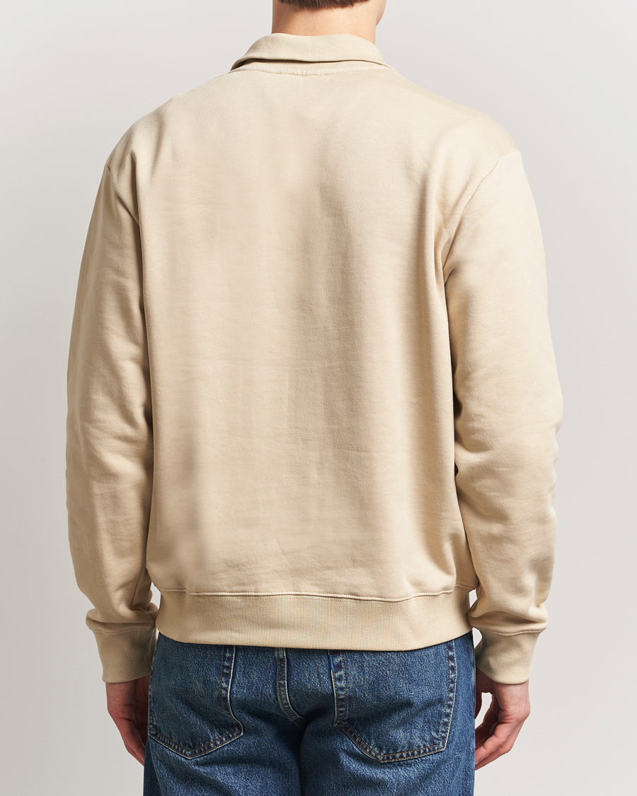 Mies | Puserot | Tiger of Sweden | Marlon Half Zip Sweatshirt Practical Beige