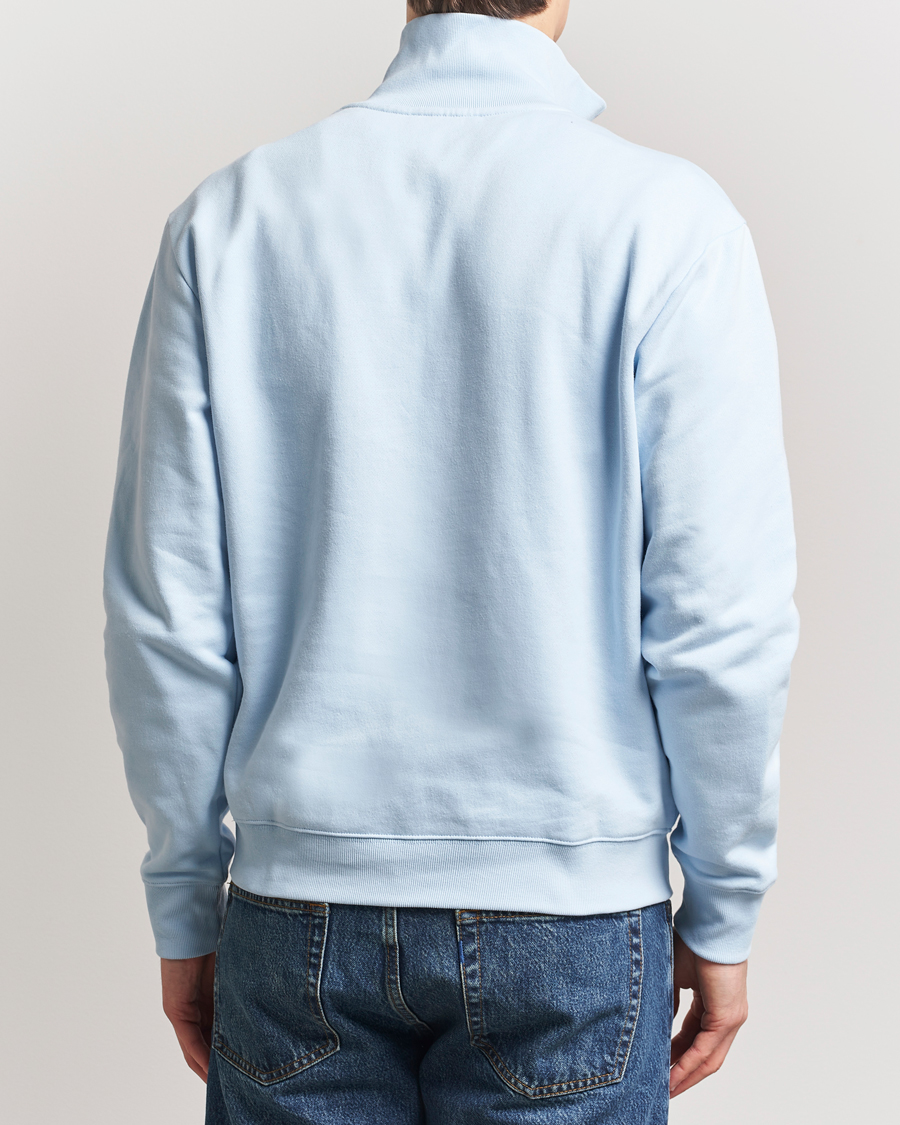 Mies | Puserot | Tiger of Sweden | Marlon Half Zip Sweatshirt Light Blue