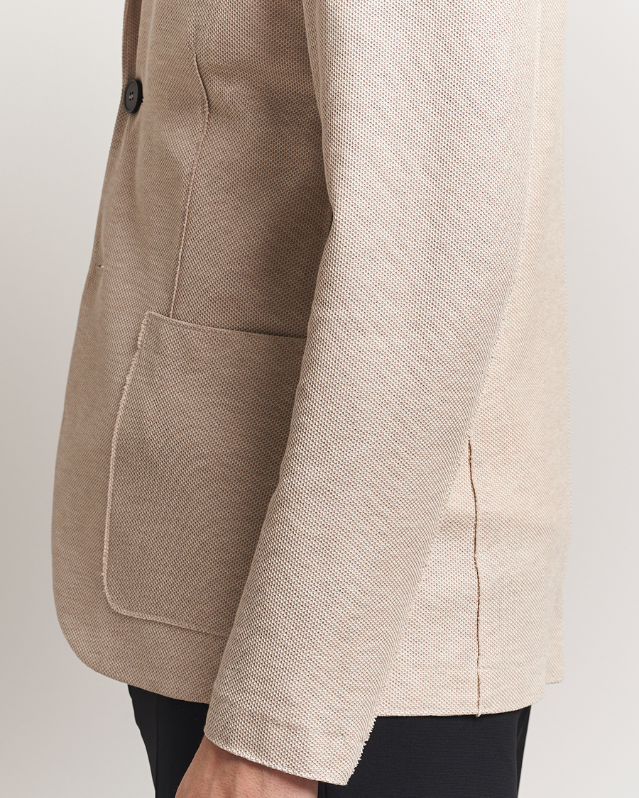 Mies | Pikkutakit | Harris Wharf London | Loro Piana Honey Comb Blazer Cream