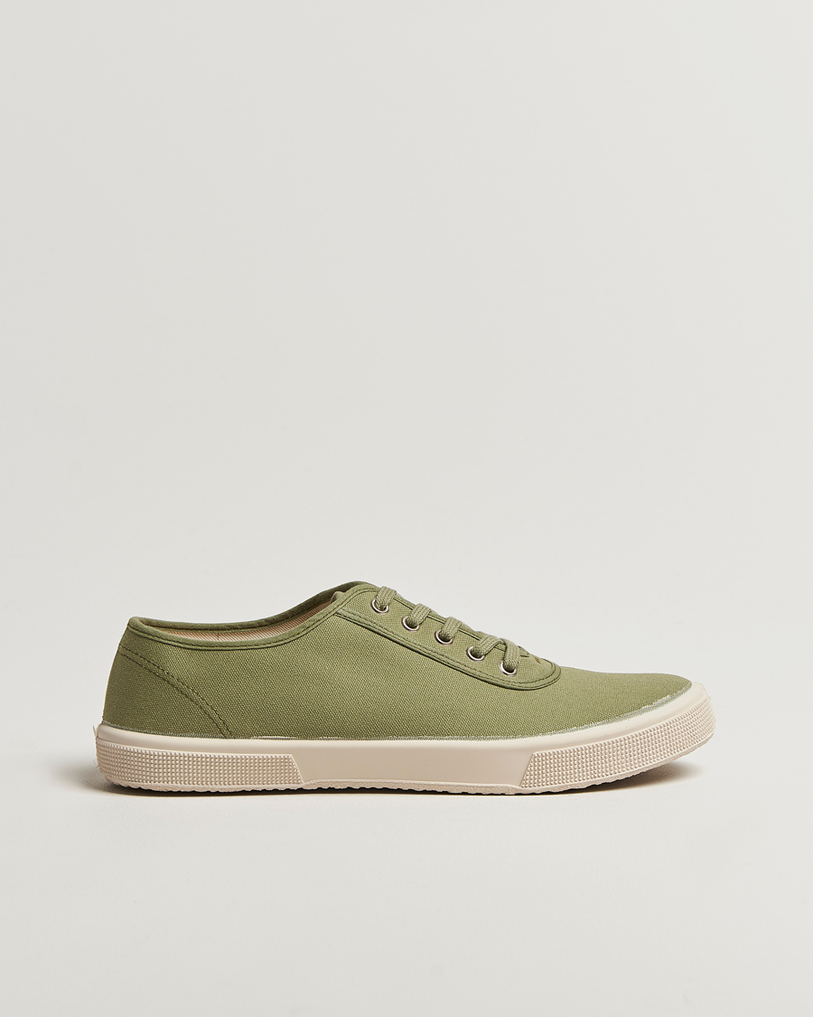 Mies | Novesta Cotton Deck Shoe Khaki | Novesta | Cotton Deck Shoe Khaki