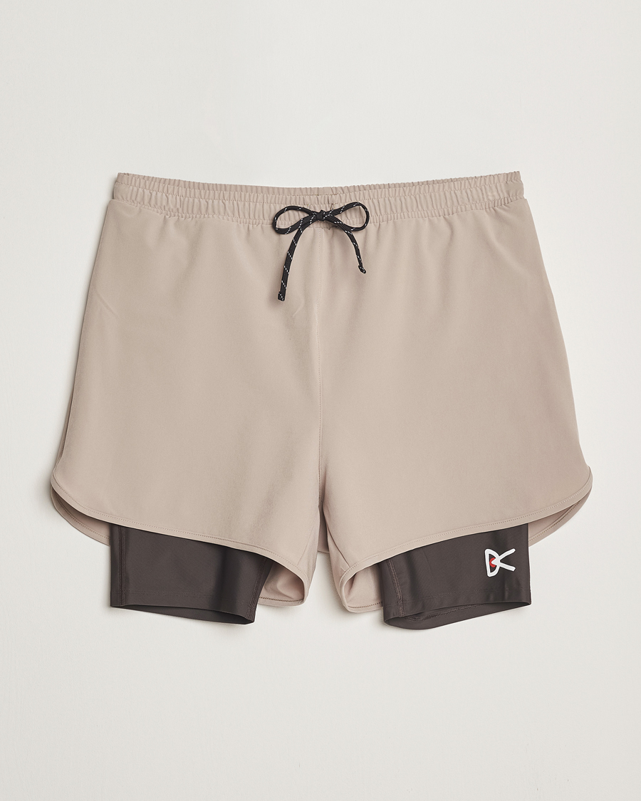 Mies | Shortsit | District Vision | Layered Pocket Trail Shorts Khaki