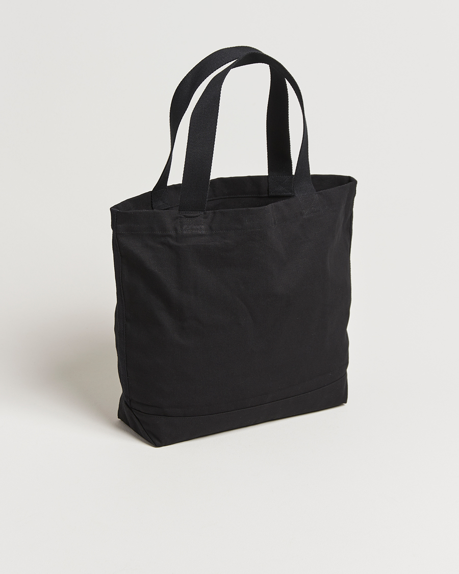 Mies | Maison Kitsuné Handwriting Tote Bag Black | Maison Kitsuné | Handwriting Tote Bag Black