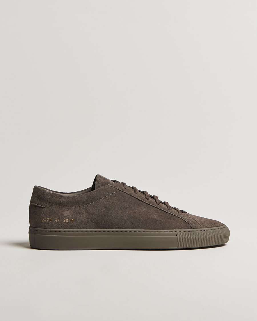Mies | Common Projects Original Achilles Suede Sneaker Clay | Common Projects | Original Achilles Suede Sneaker Clay
