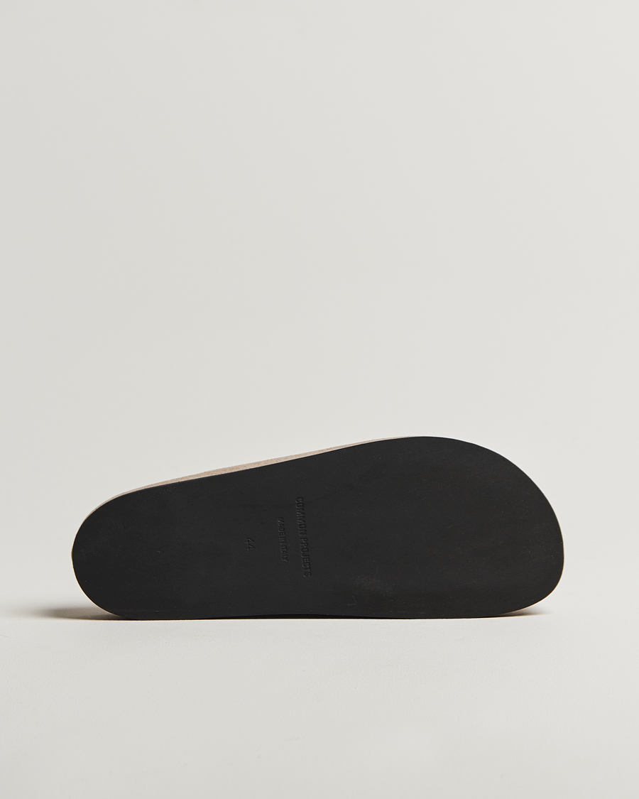 Mies | Common Projects Suede Clog Taupe | Common Projects | Suede Clog Taupe