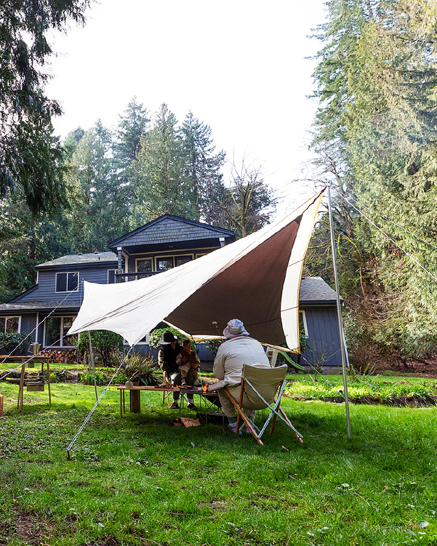 Mies | Outdoor living | Snow Peak | Takibi Hexa Set Medium Ivory
