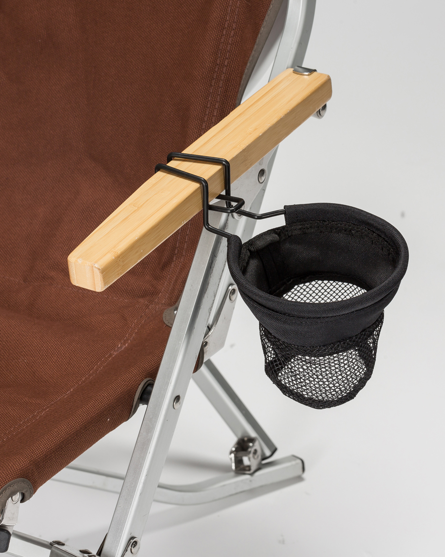 Mies | Outdoor living | Snow Peak | Low Chair Cup Holder Black