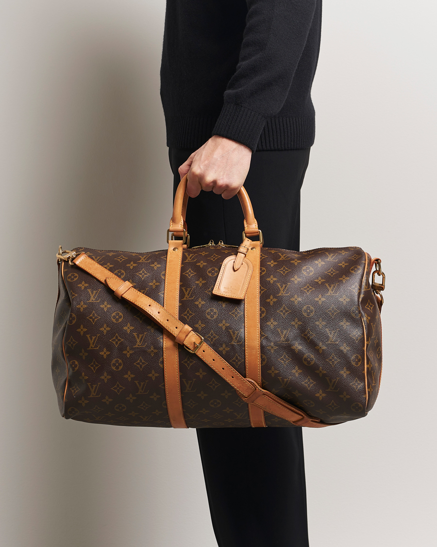Mies | Louis Vuitton Pre-Owned Keepall Bandoulière 50 Monogram | Louis Vuitton Pre-Owned | Keepall Bandoulière 50 Monogram