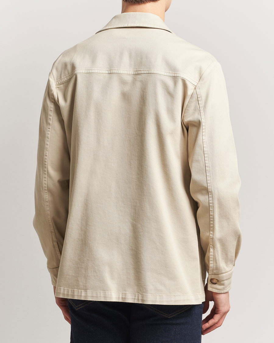 Mies | Takit | Gran Sasso | Cotton Twill Safari Jacket Beige