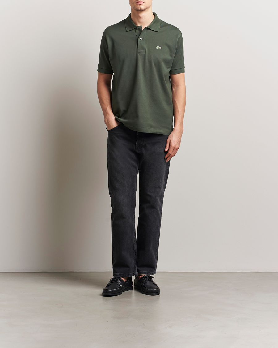 Mies | Pikeet | Lacoste | Original Polo Piké Squadron Green
