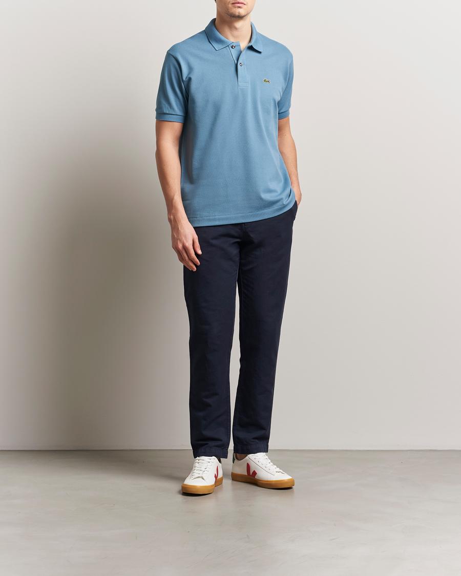 Mies | Pikeet | Lacoste | Original Polo Piké Limestone Blue