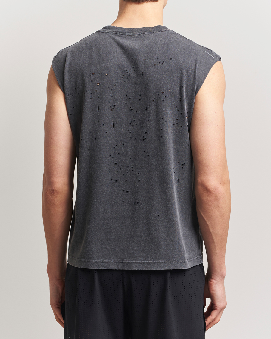 Mies | T-paidat | Satisfy | MothTech Muscle Tee Aged Black