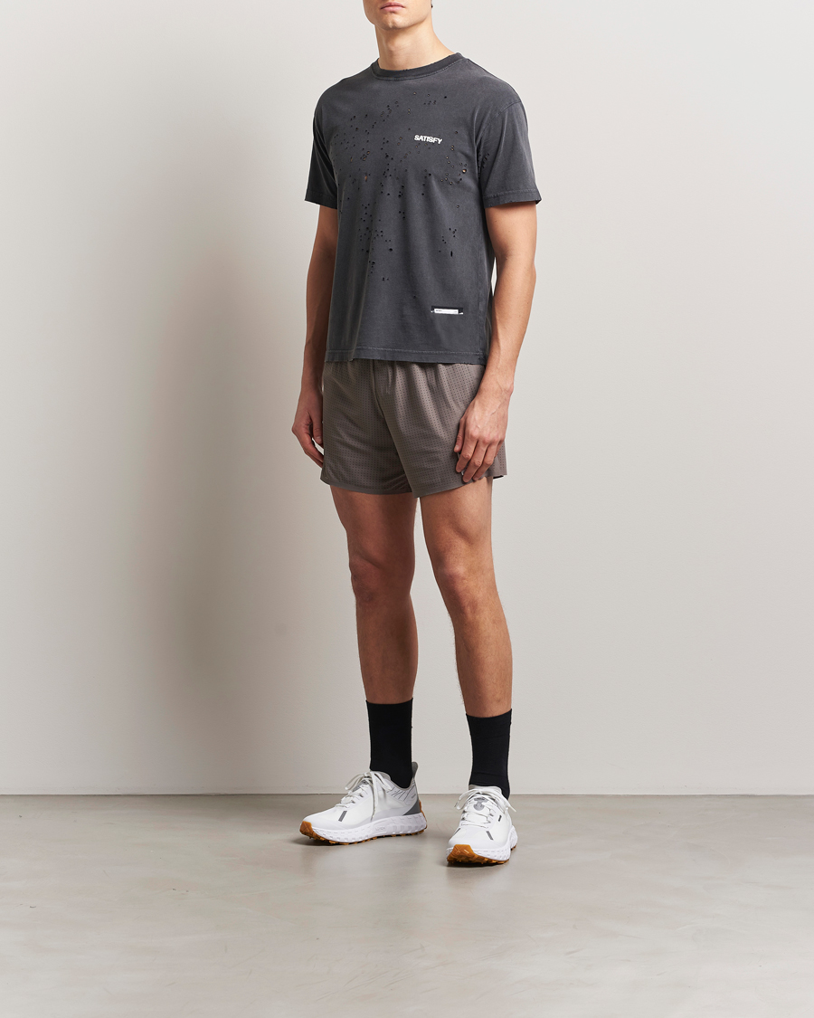 Mies | T-paidat | Satisfy | MothTech T-Shirt Aged Black