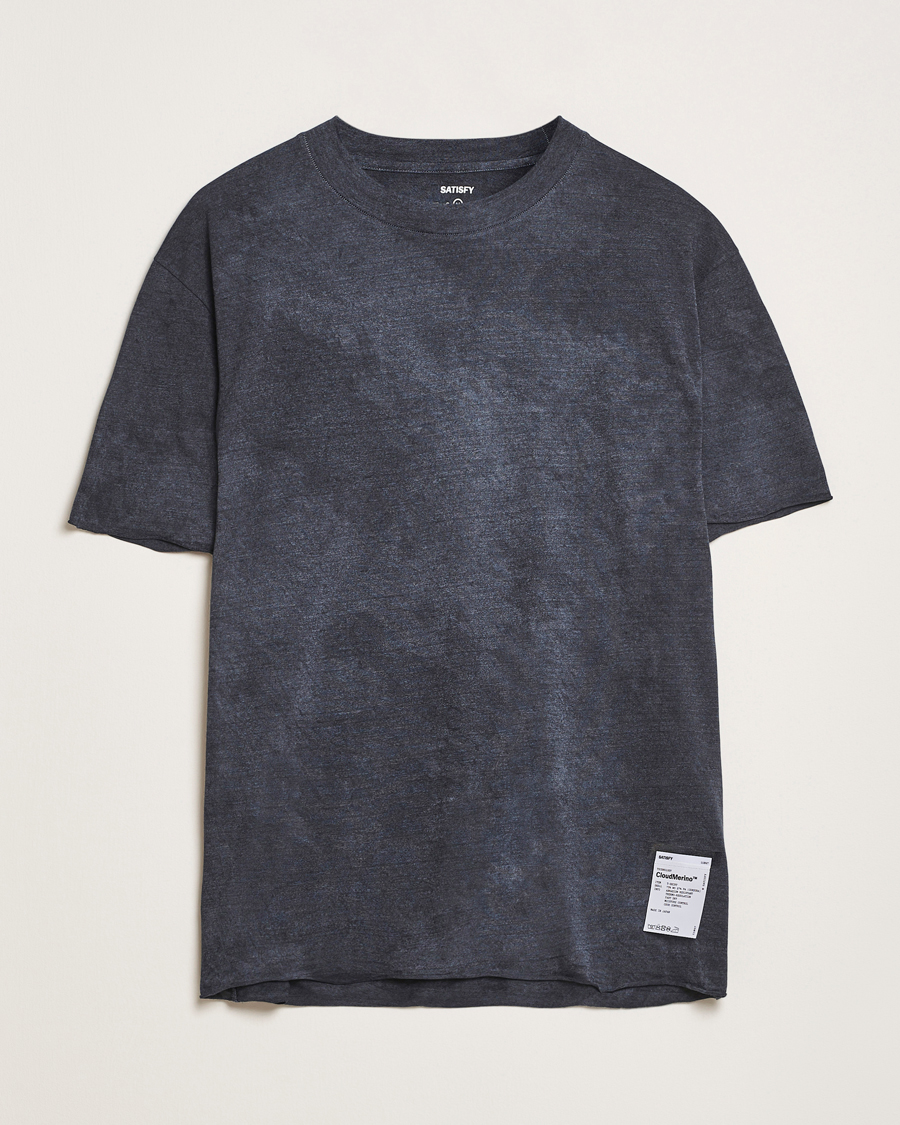 Mies | T-paidat | Satisfy | CloudMerino Cordura T-Shirt Sun Bleached Black