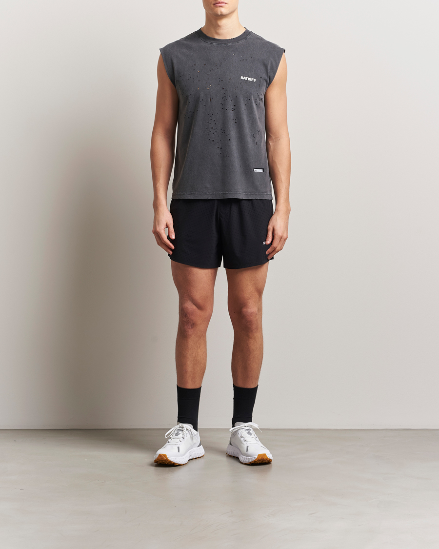 Mies | Shortsit | Satisfy | Space-O 5 Inch Shorts Black