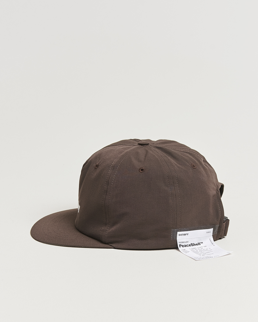 Mies | Satisfy PeaceShell 5-Panel Cap Brown | Satisfy | PeaceShell 5-Panel Cap Brown