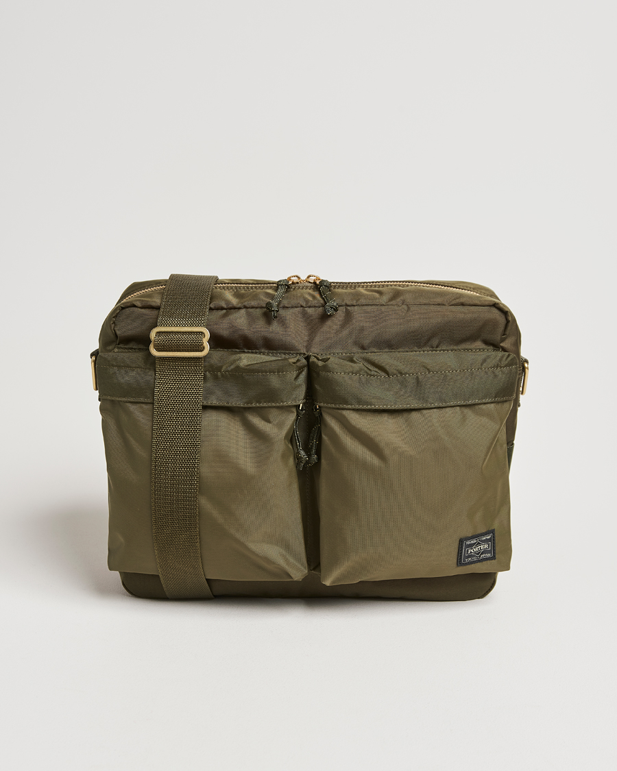 Mies | Laukut | Porter-Yoshida & Co. | Force Shoulder Bag Olive Drab