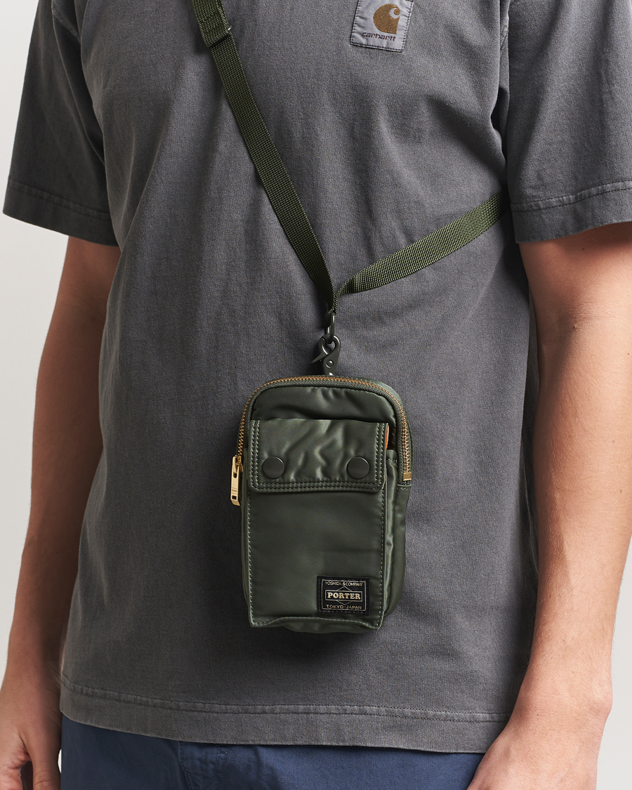 Mies | Laukut | Porter-Yoshida & Co. | Tanker Mobile Pouch Sage Green