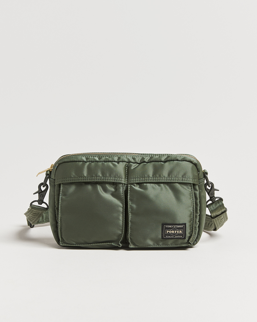 Mies | Laukut | Porter-Yoshida & Co. | Tanker Sling Bag Sage Green