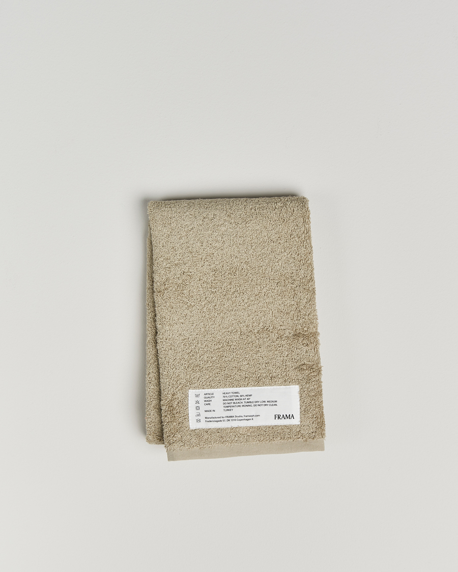 Mies | Tekstiilit | Frama | Heavy Hand Towel 50x80cm Sage Green