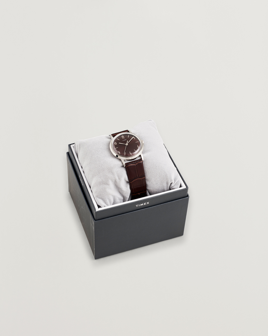 Mies | Timex Marlin Handwind 34mm Chocolate Brown Dial | Timex | Marlin Handwind 34mm Chocolate Brown Dial