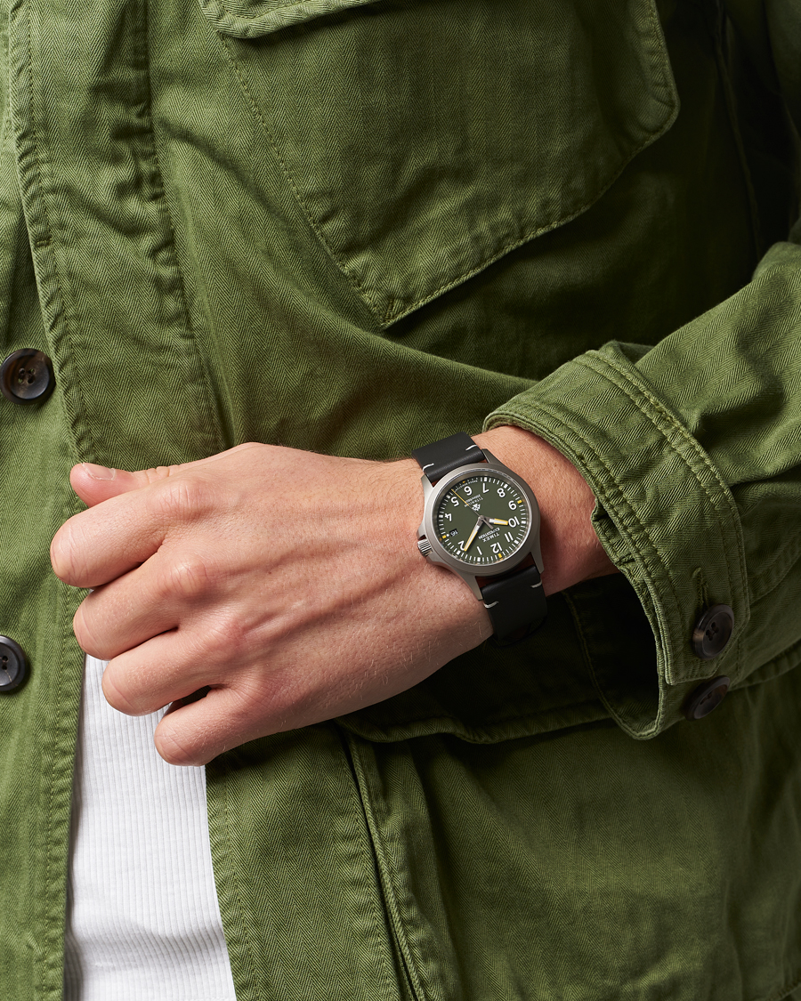 Mies | Timex Expedition Titanium 38mm Green Dial | Timex | Expedition Titanium 38mm Green Dial
